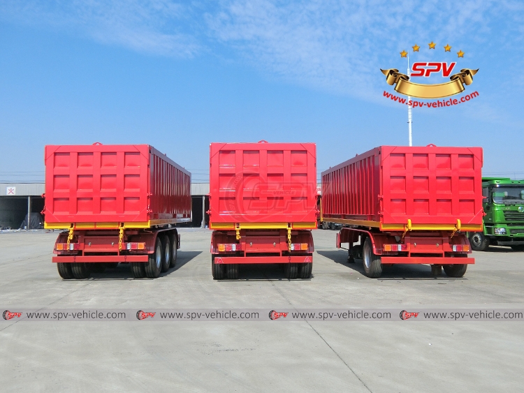 3 alxes Tipping Semi-trailer - B 3 alxes Tipping Semi-trailer - B